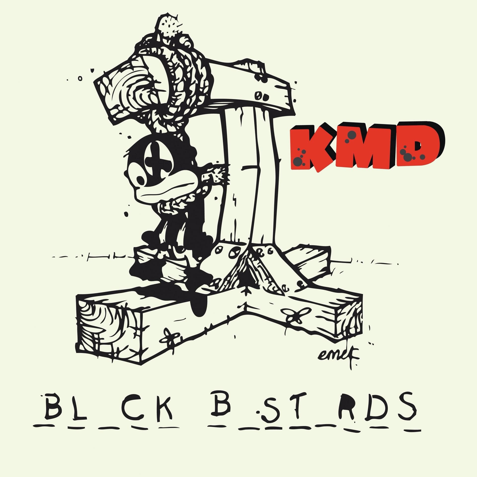 KMD - Black Bastards red double vinyl LP