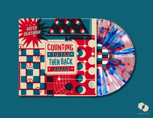 Keith Seatman - Counting to Ten Then Back Again splatter vinyl LP