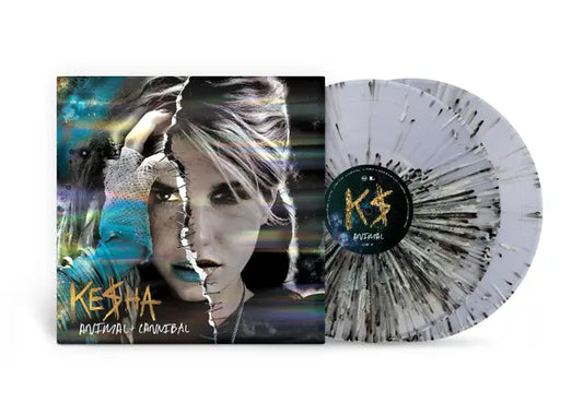 Kesha - Animal and Cannibal double vinyl black and white splatter LP