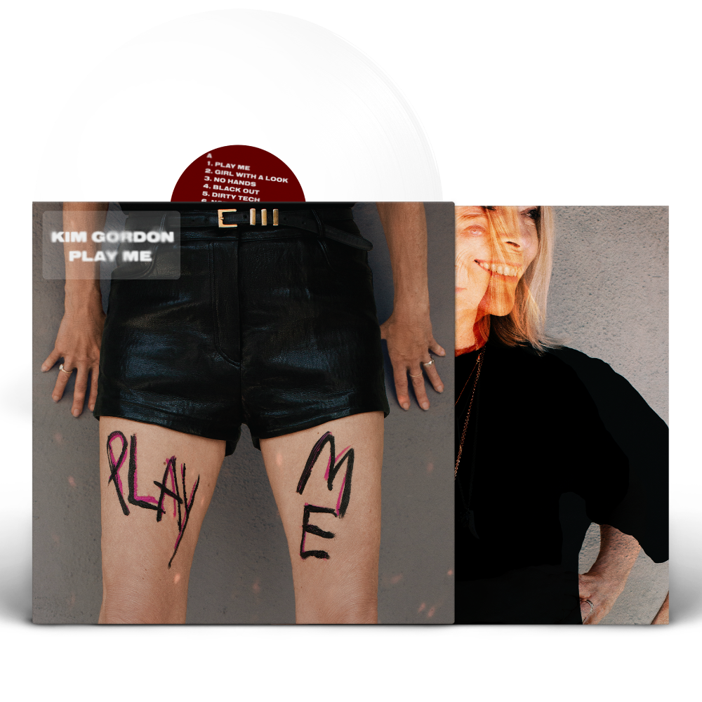 Kim Gordon - PLAY ME white vinyl LP