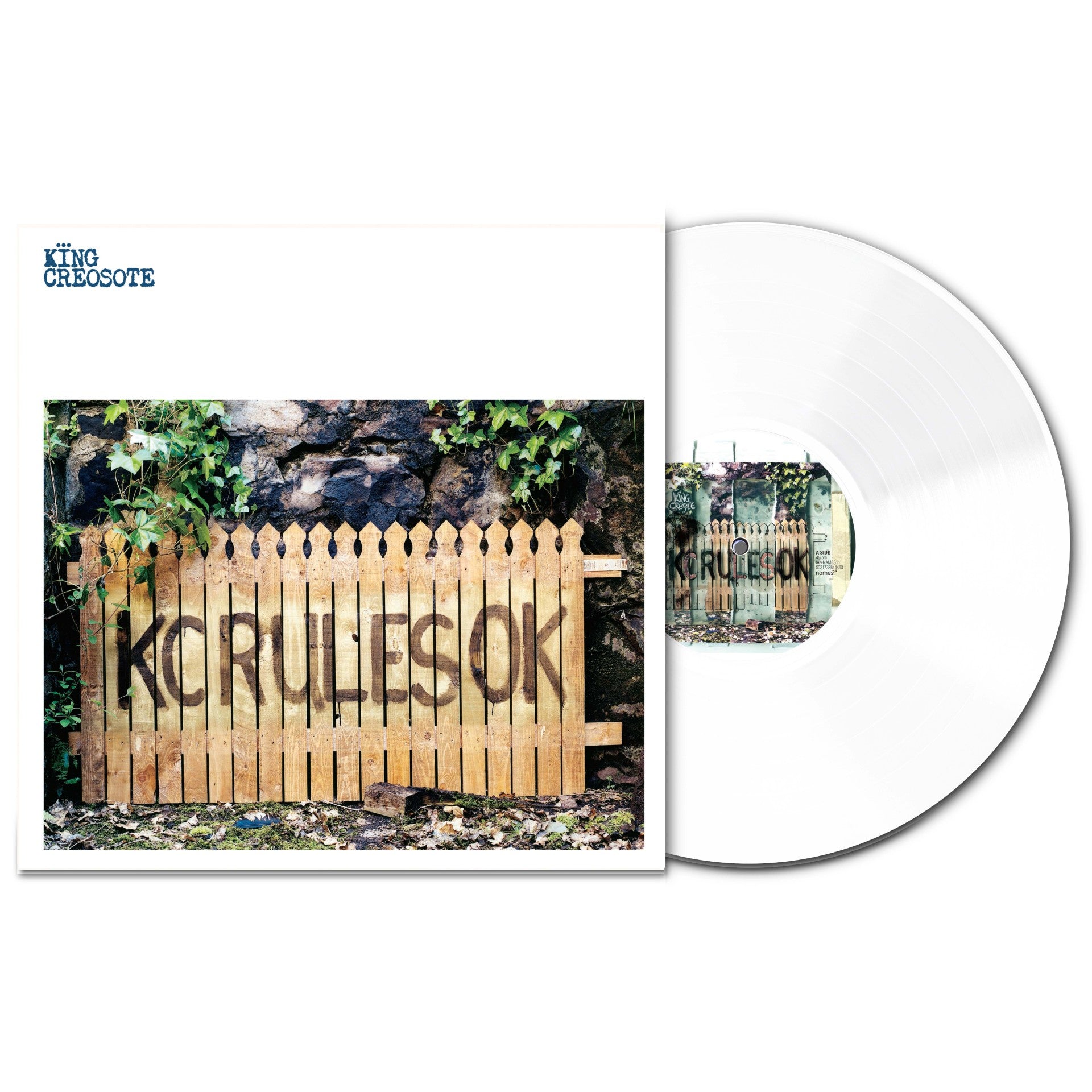 King Creosote - KC Rules OK white vinyl LP