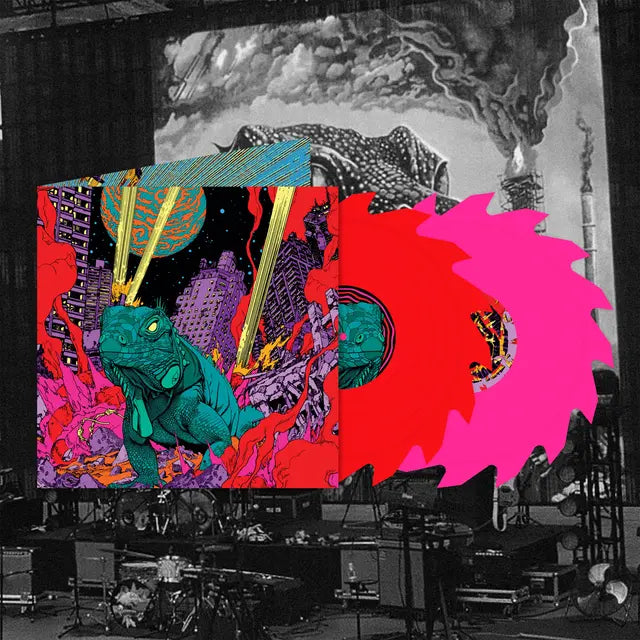 King Gizzard And The Lizard Wizard - PetroDragonic Apocalypse Live red and pink buzzsaw double vinyl LP