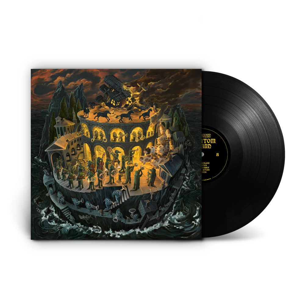 King Gizzard and the Lizard Wizard - Phantom Island black vinyl album