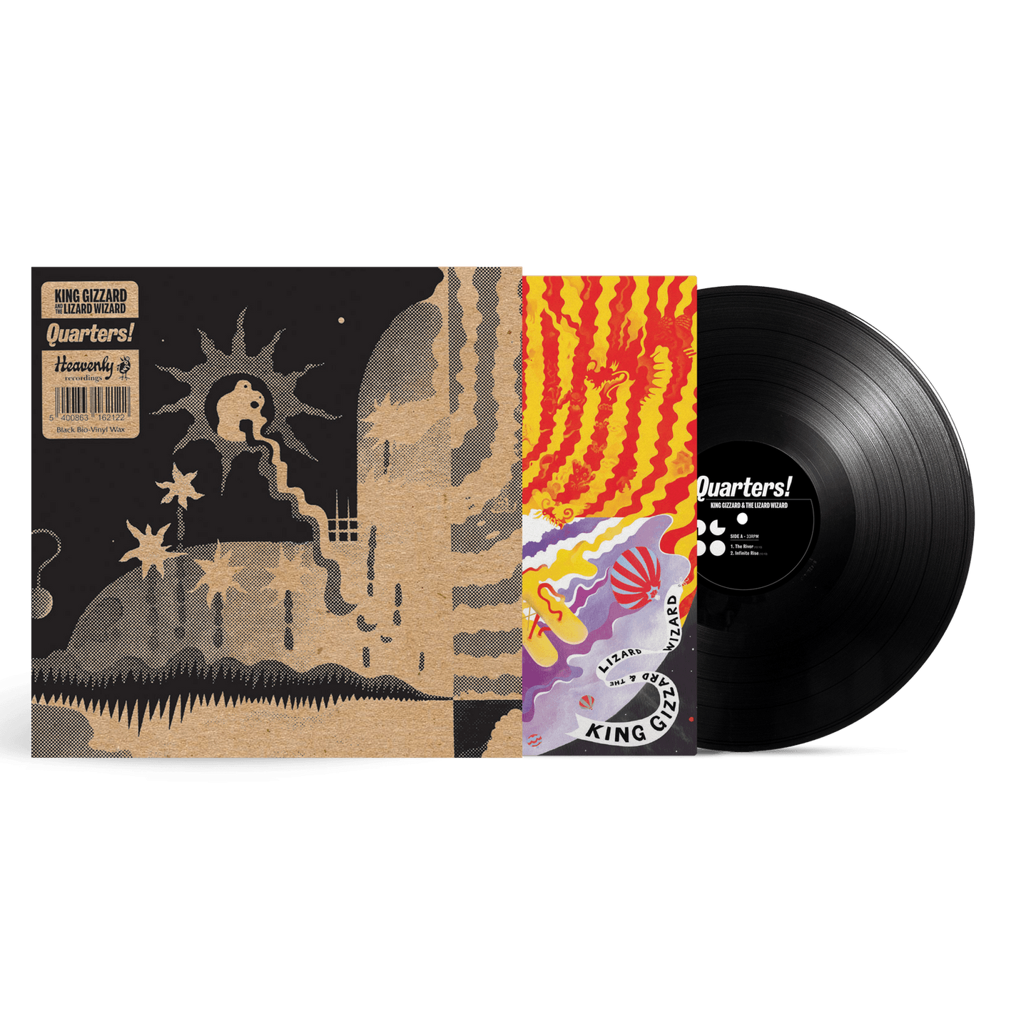 King Gizzard and The Lizard Wizard Quarters black Vinyl LP