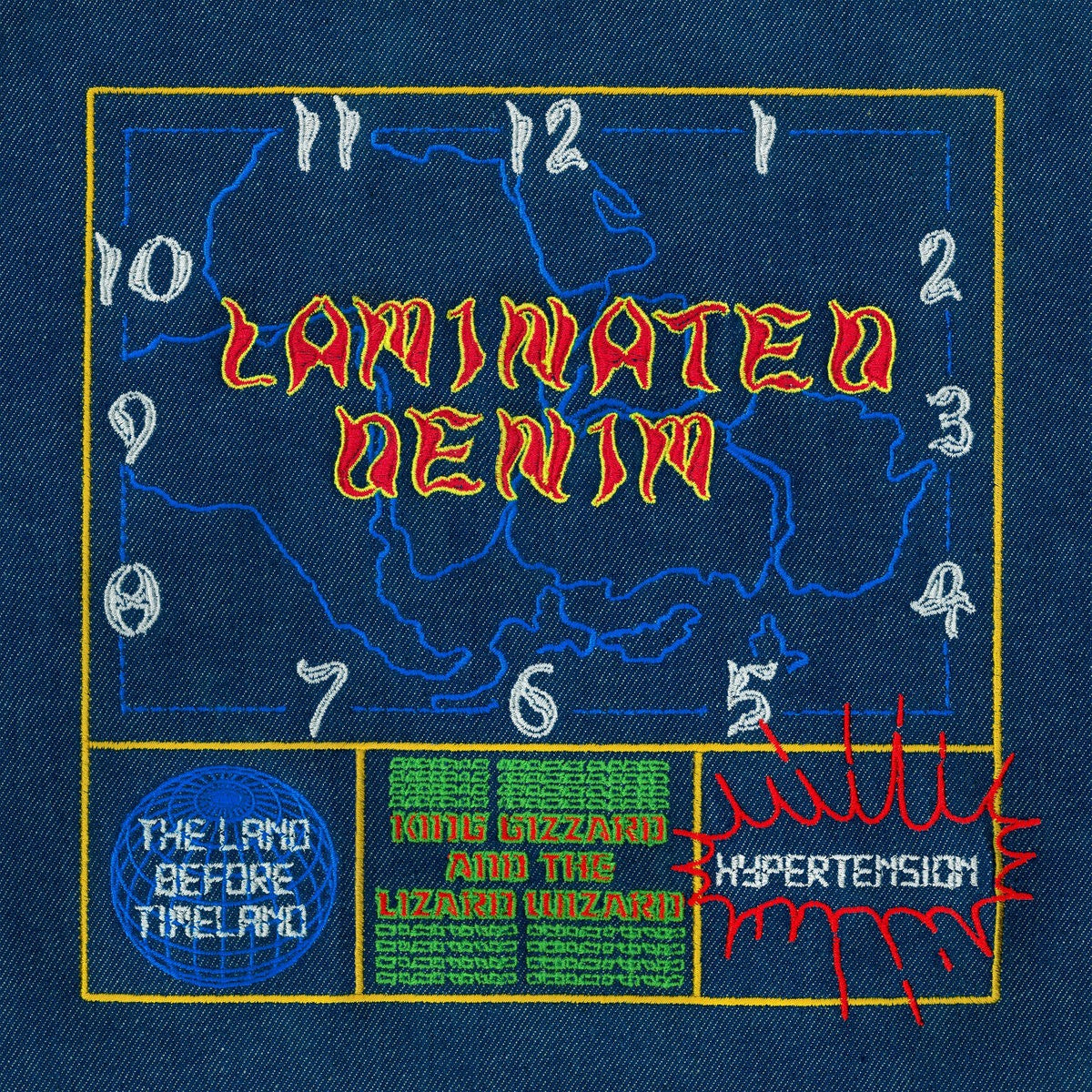 King Gizzard and the Lizard Wizard  Laminated Denim vinyl album