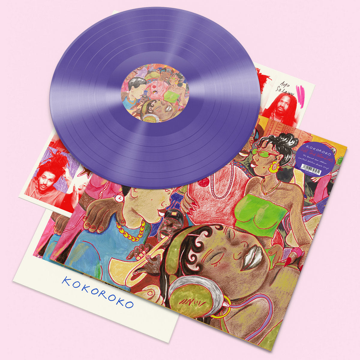 Kokoroko - Tuff Times Never Last purple vinyl LP
