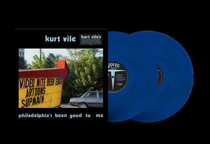 Kurt Vile - Philadelphia's been good to me blue double vinyl LP