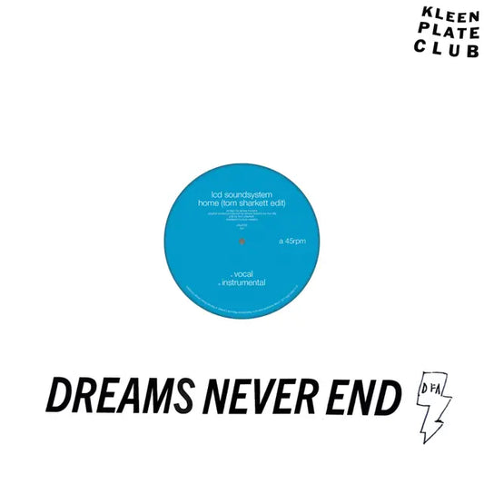 LCD Soundsystem - Home (Tom Sharkett edit) 12 inch vinyl