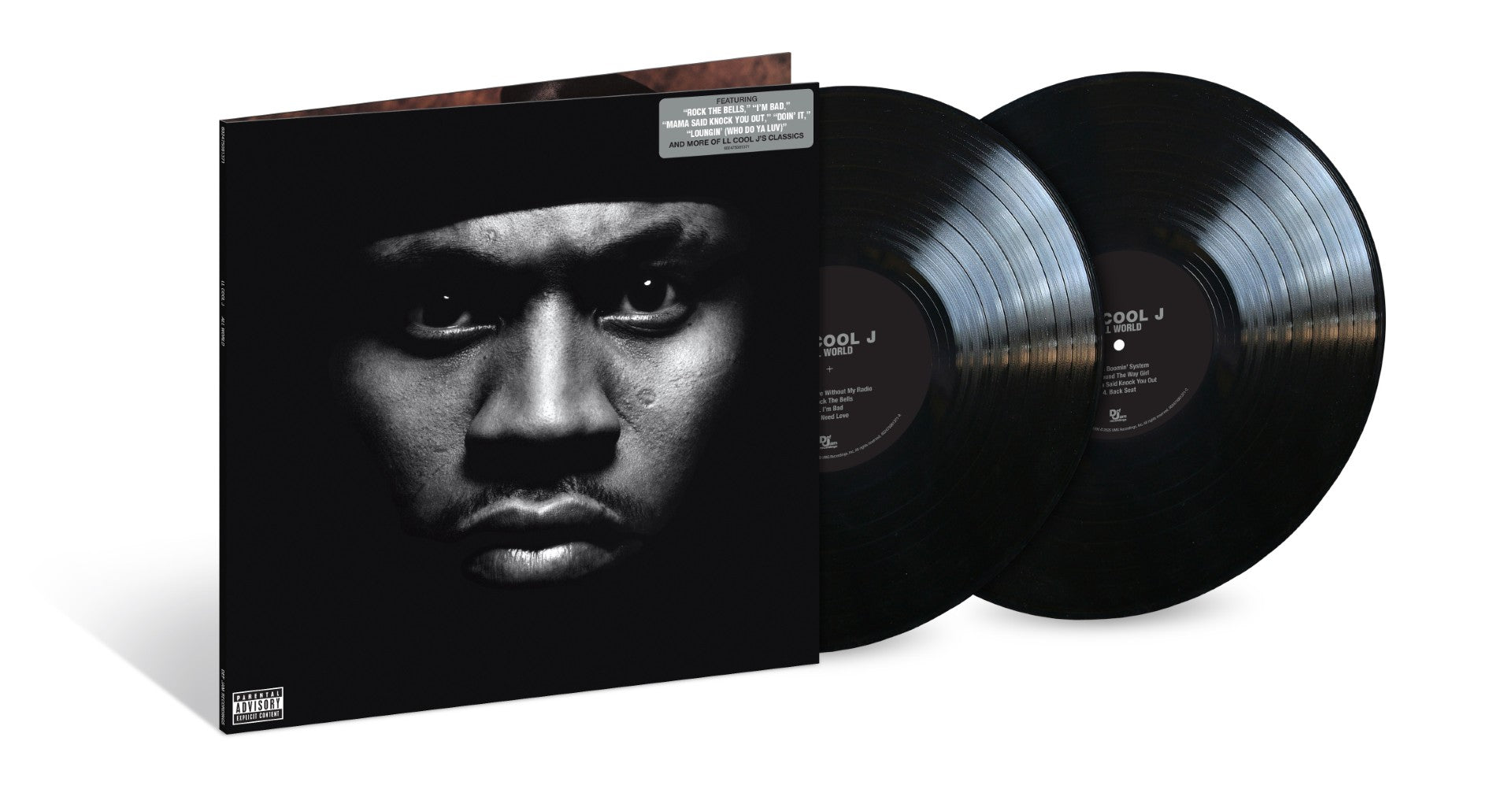 LL Cool J All World Greatest Hits black vinyl