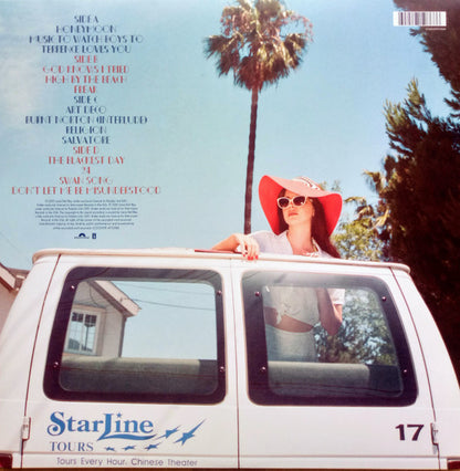 Lana Del Rey - Honeymoon double vinyl LP tracklist