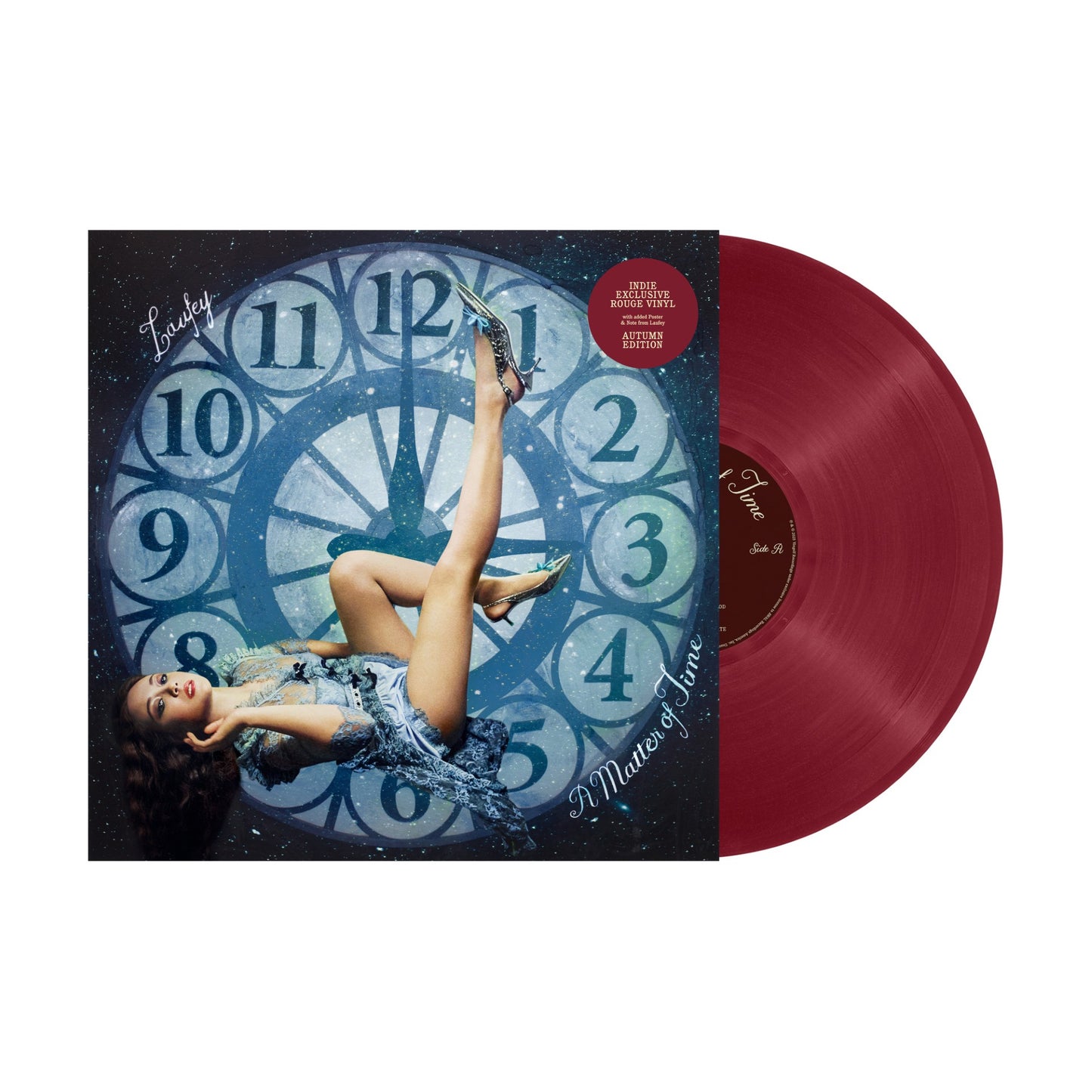 Laufey - A Matter of Time indies rouge vinyl LP