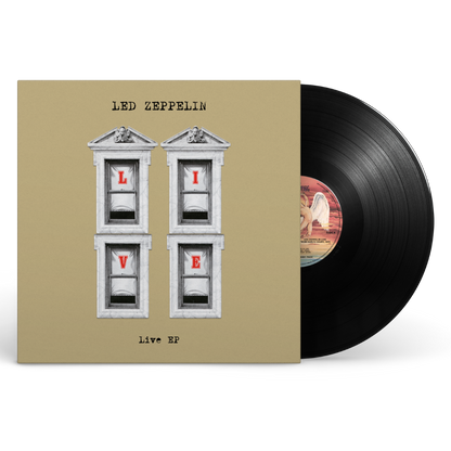 Led Zeppelin - Live EP black vinyl 12 inch