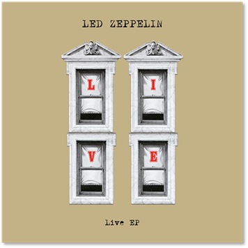 Led Zeppelin - Live EP vinyl