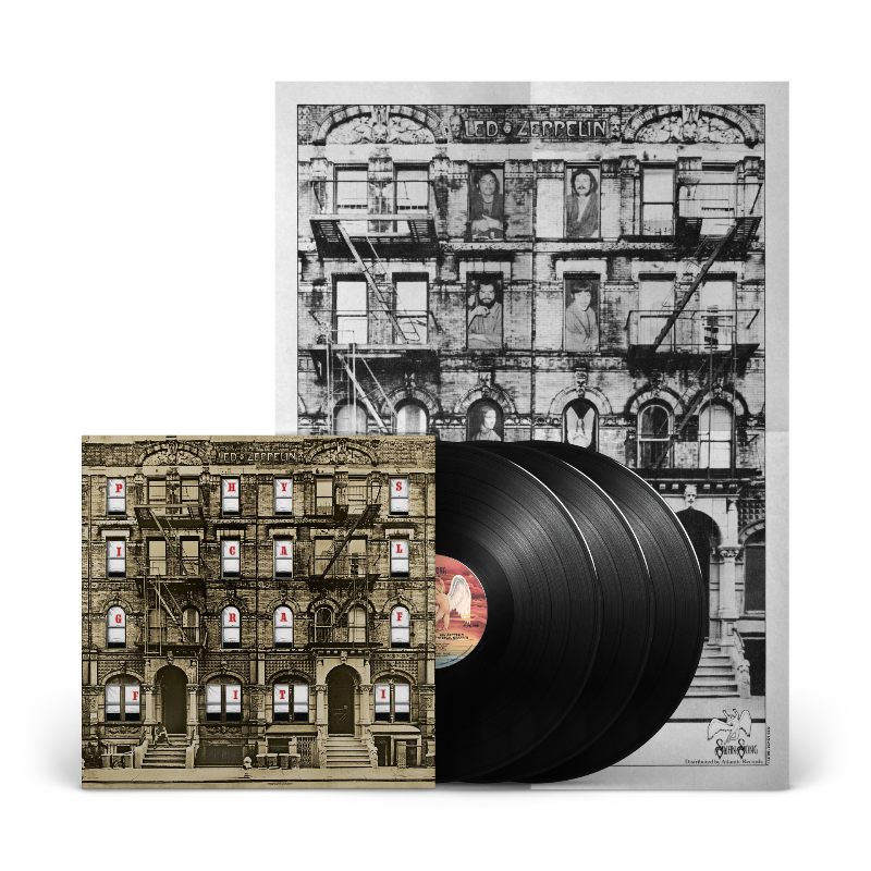 Led Zeppelin - Physical Graffiti 50th anniversary triple vinyl LP