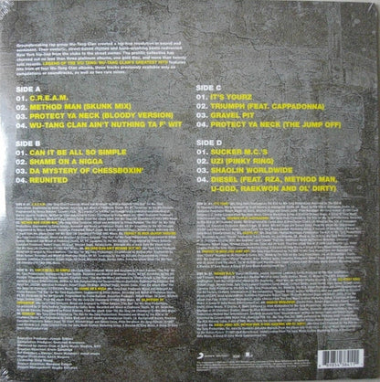 Wu-Tang Clan - Legend Of The Wu-Tang: Greatest Hits vinyl tracklist