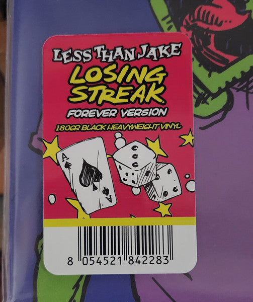 Less Than Jake Losing Streak vinyl LP reissue