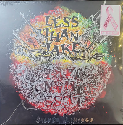 Less Than Jake - Silver Linings limited pink vinyl LP