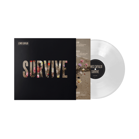 Lewis Capaldi Survive clear vinyl 12 inch