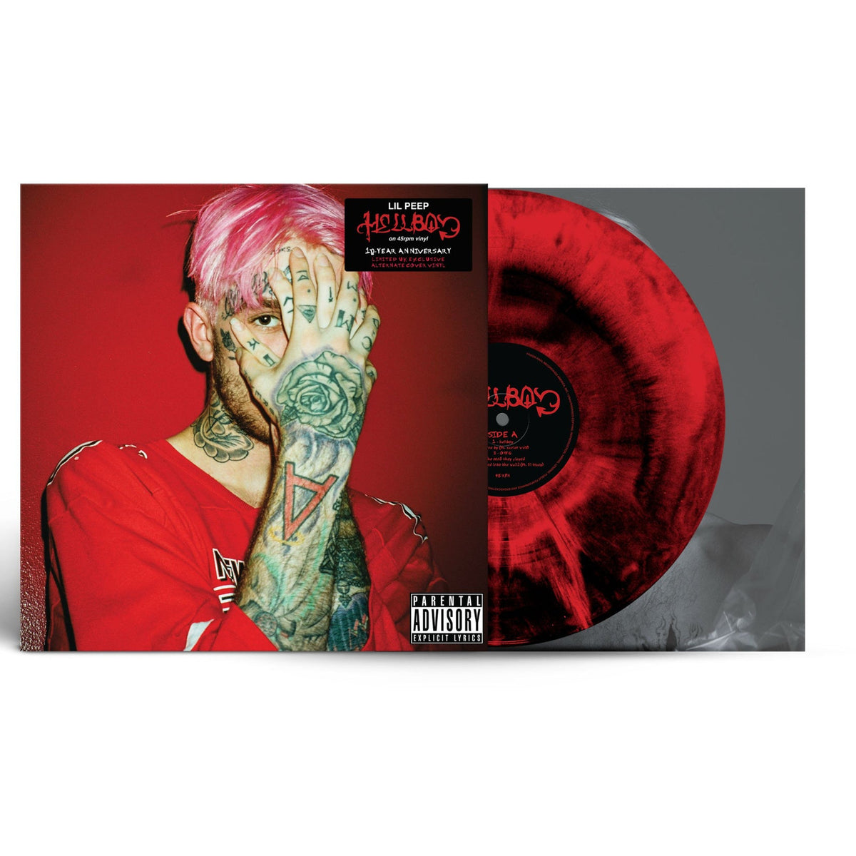 Lil Peep HELLBOY - red smoke vinyl 2LP