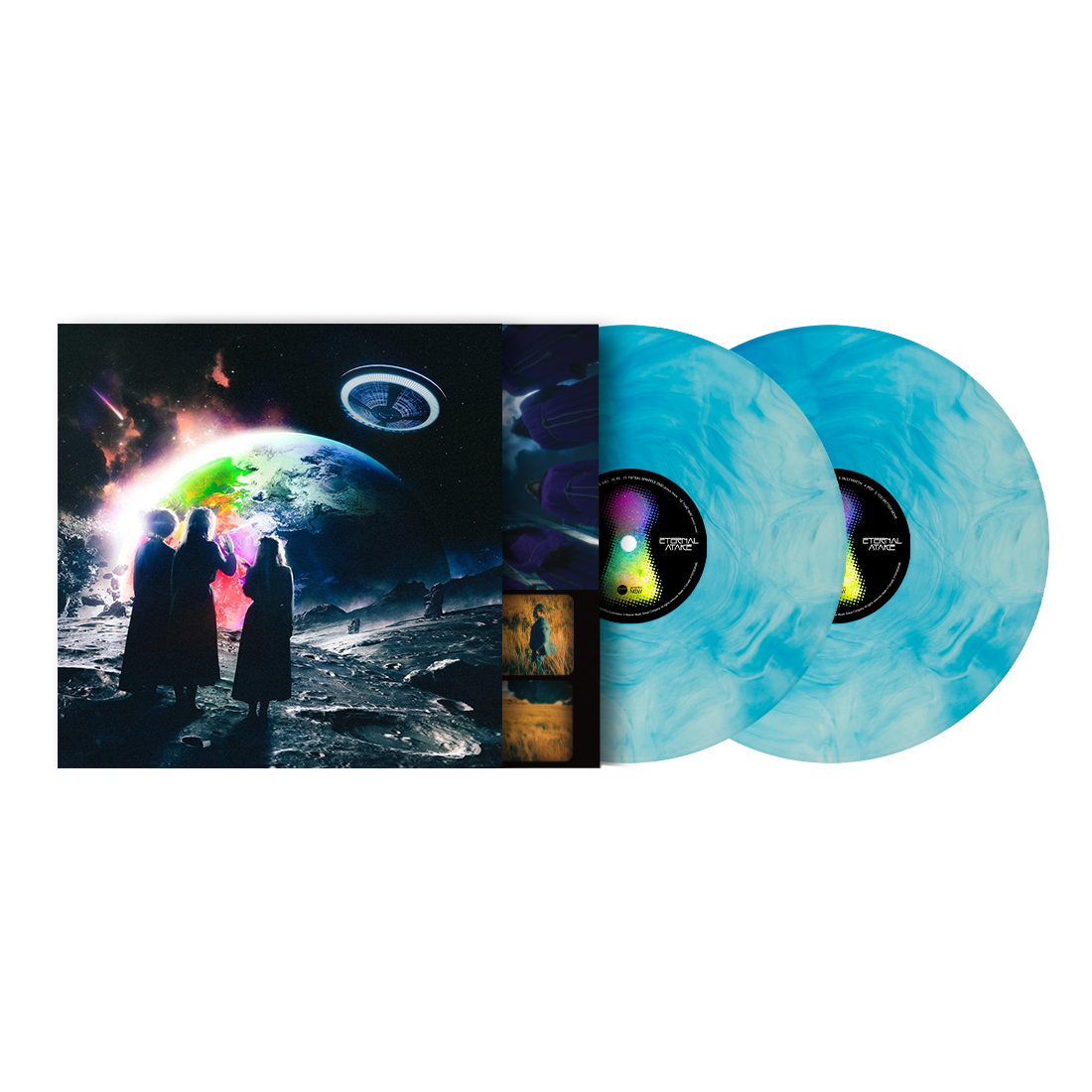 Lil Uzi Vert - Eternal Atake blue galaxy double vinyl LP