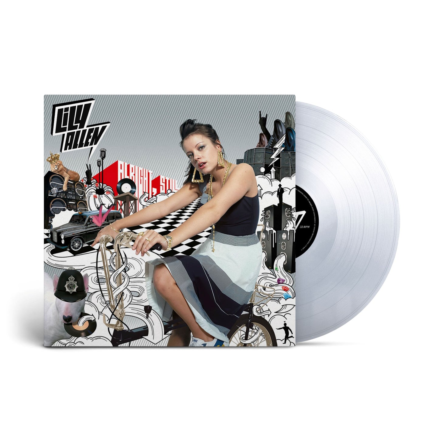 Lily Allen - Alright, Still clear vinyl LP