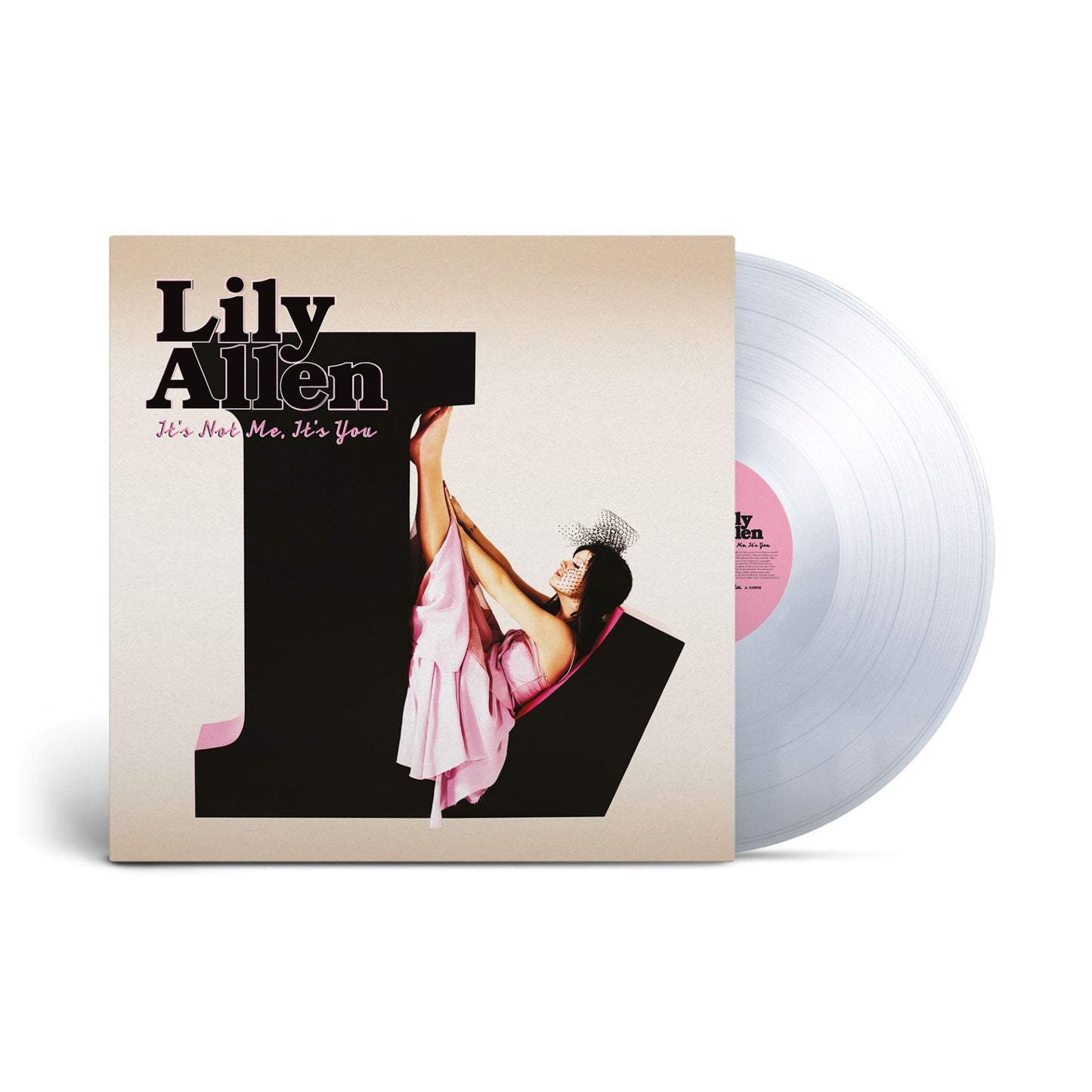 Lily Allen - It's Not Me, It's You clear vinyl LP