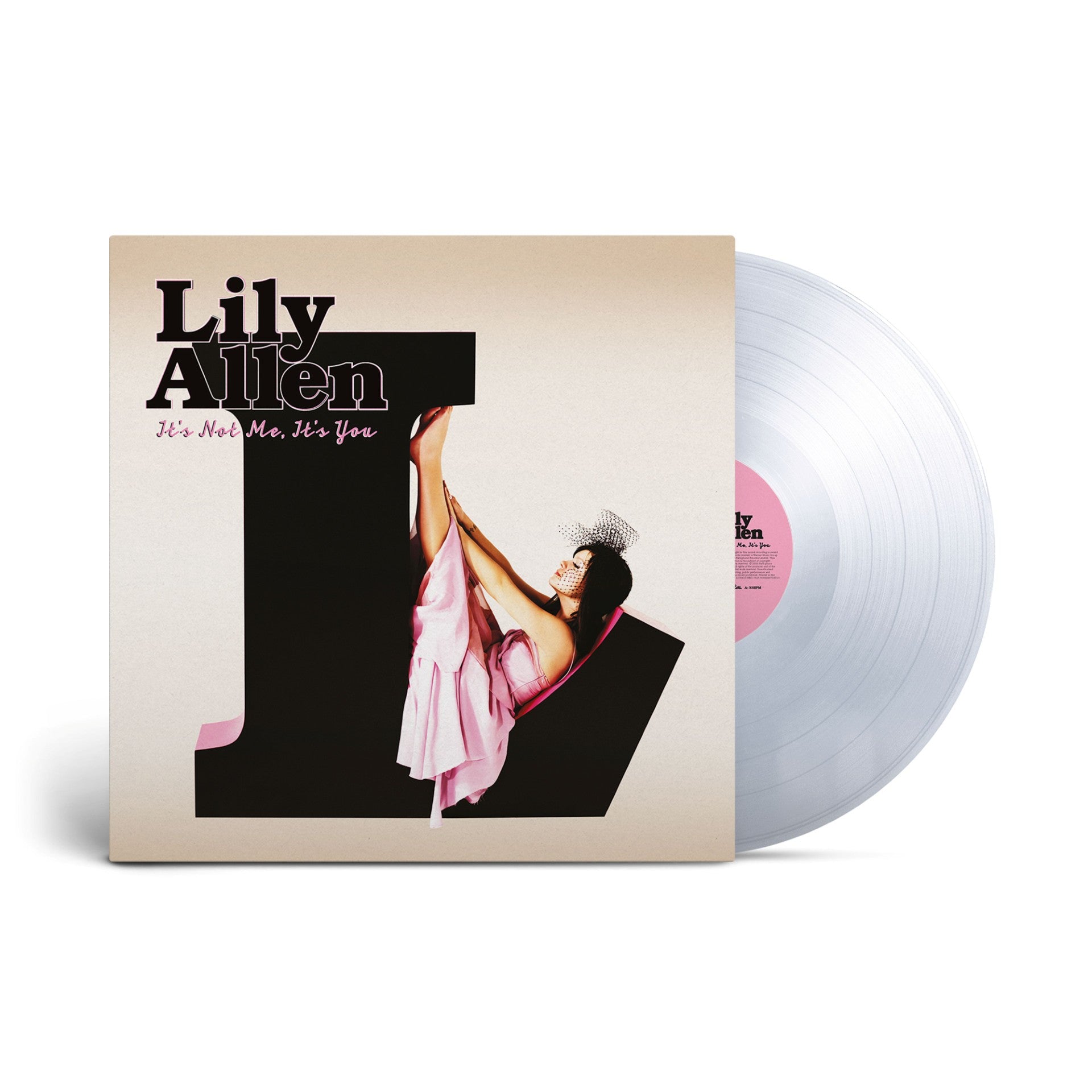 Lily Allen - It's Not Me, It's You clear vinyl LP