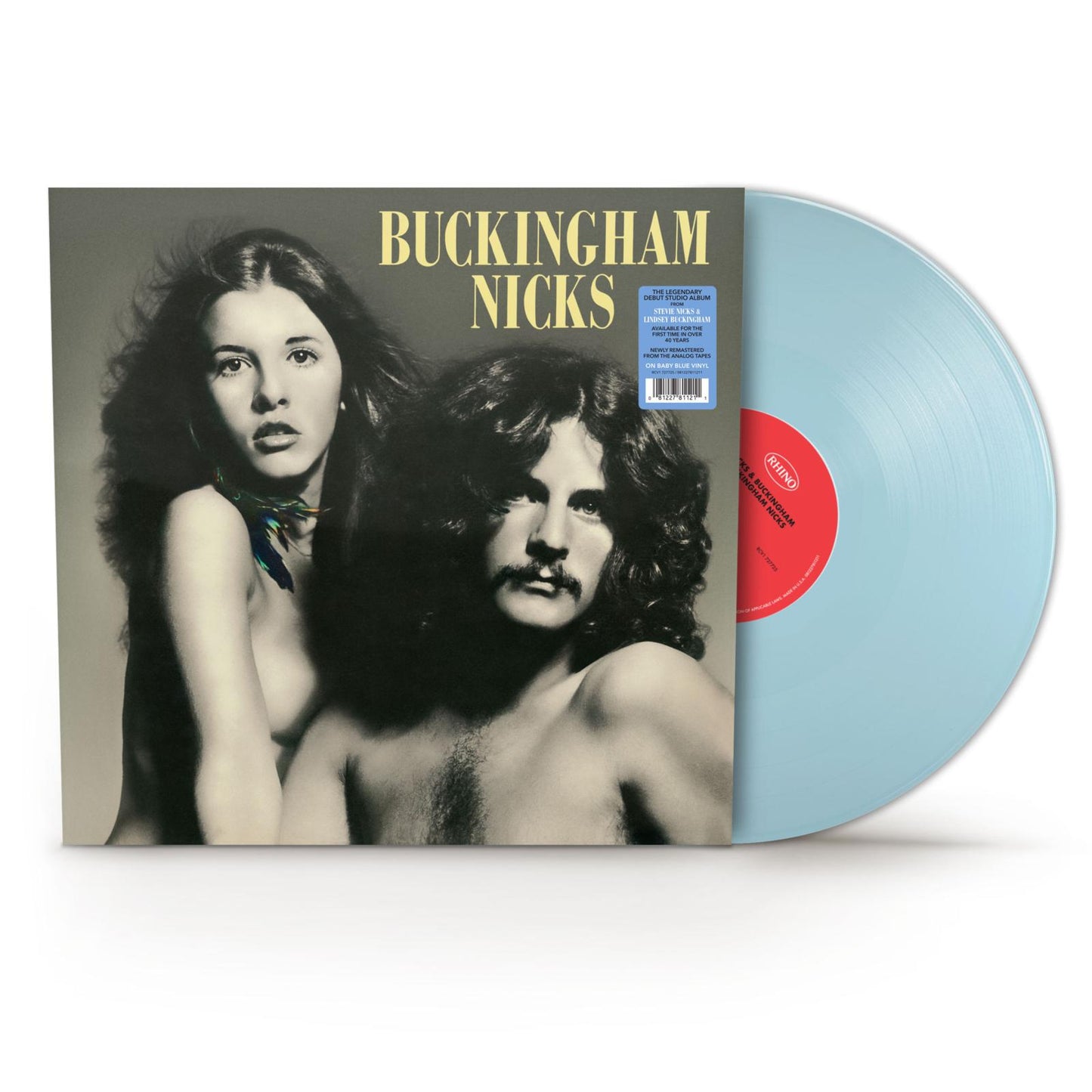 Lindsay Buckingham and Stevie Nicks - Buckingham Nicks baby blue vinyl LP 2025 reissue