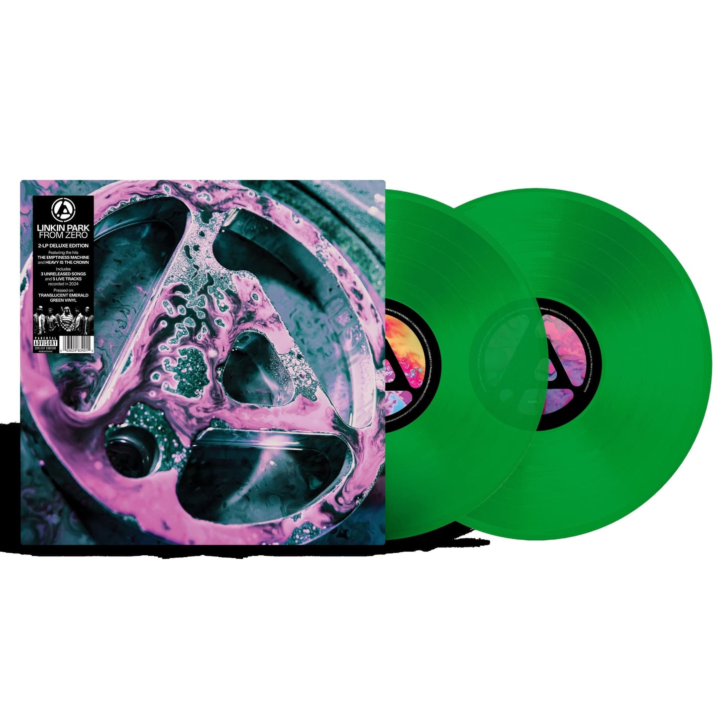 Linkin Park - From Zero (2 LP Deluxe Edition) emerald green vinyl
