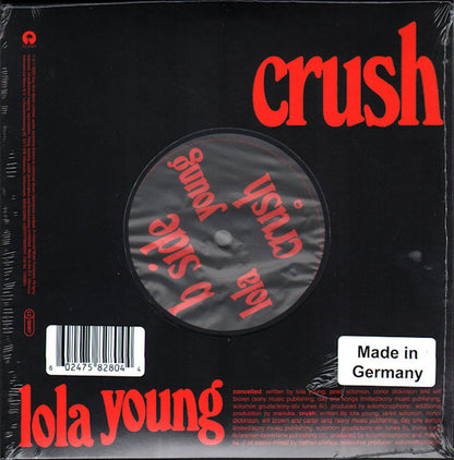 Lola Young - Crush 7 inch vinyl