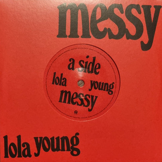 Lola Young - Messy 7 inch vinyl