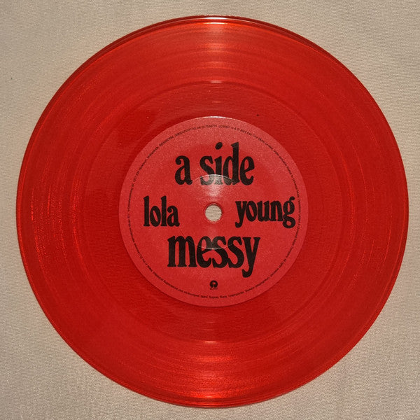 Lola Young - Messy acoustic 7 inch red vinyl