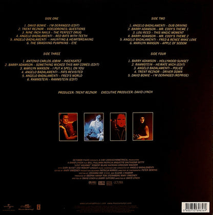 Lost Highway Original Soundtrack vinyl LP tracklist