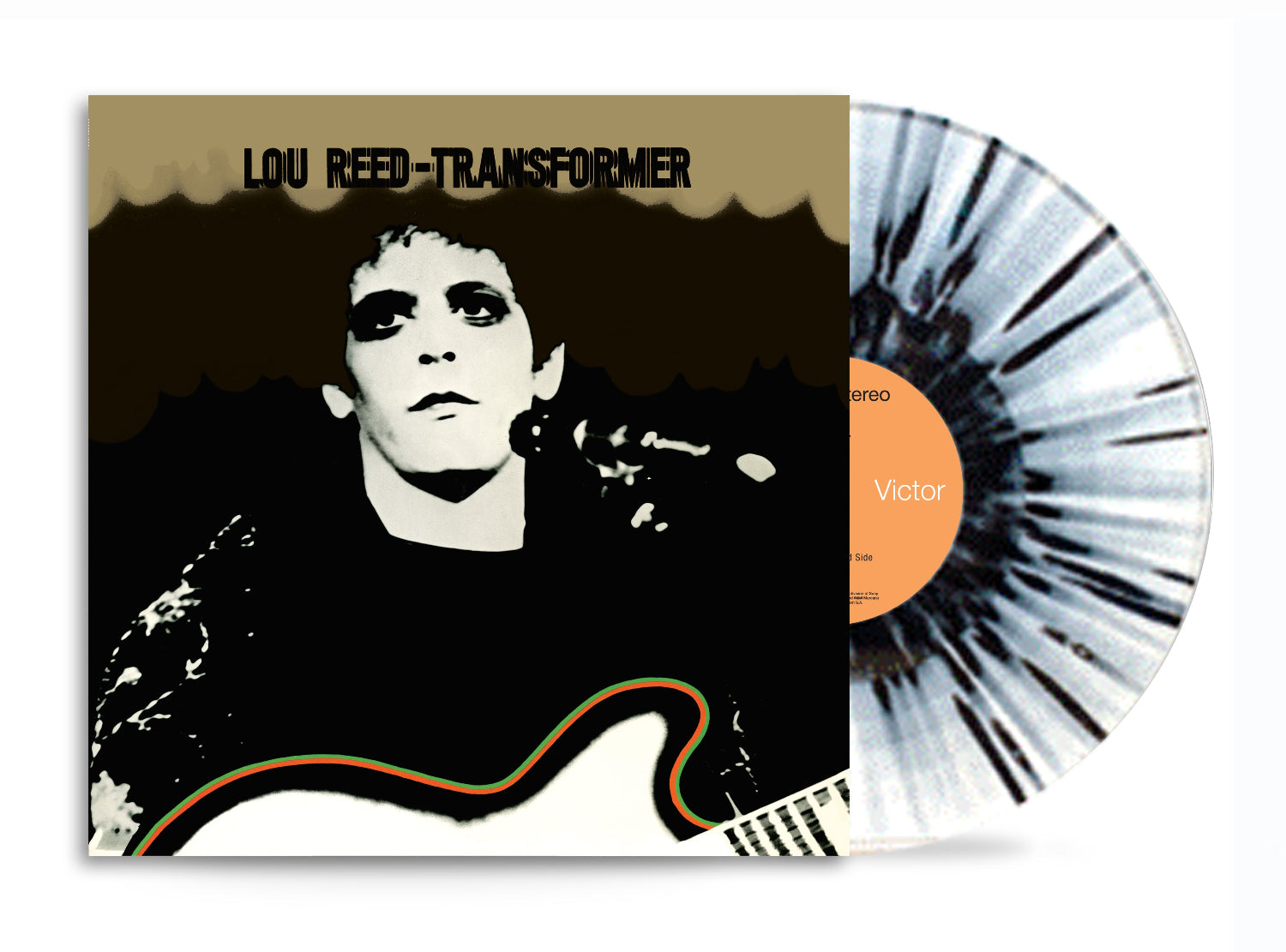 Lou Reed - Transformer (National Album Day 2025) black and white splatter vinyl LP