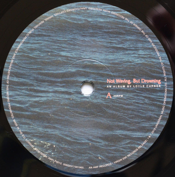 Loyle Carner - Not Waving, But Drowning black vinyl LP