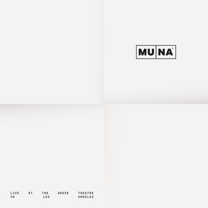 MUNA - Live At The Greek Theatre in Los Angeles vinyl LP