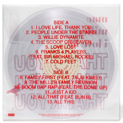 Mac Miller - I Love Life, Thank You clear vinyl LP tracklist
