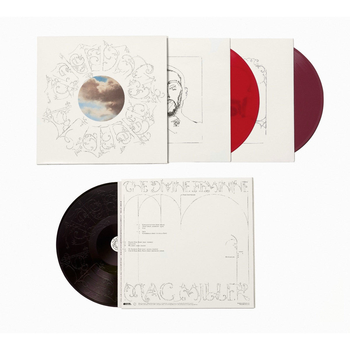 Mac Miller - The Divine Feminine (10th Anniversary) coloured vinyl 3LP