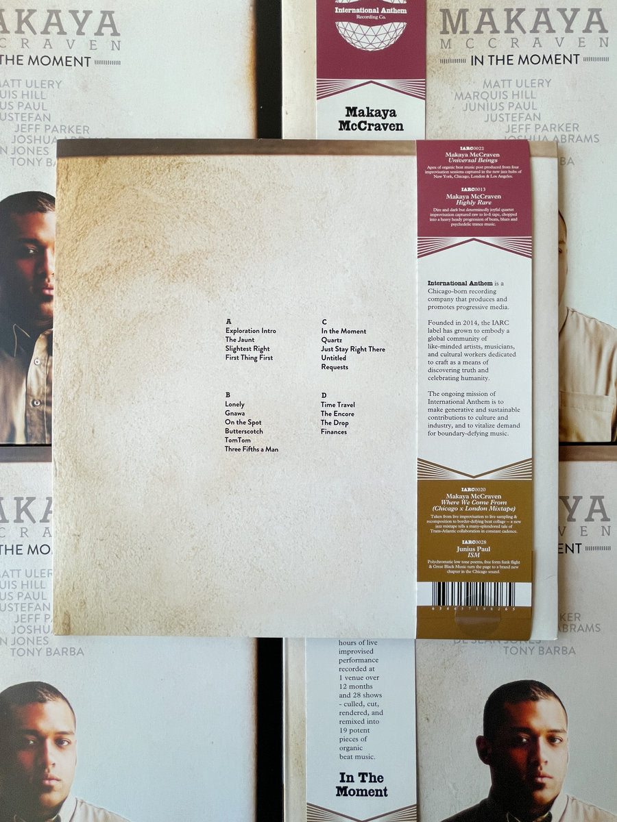 Makaya McCraven In the Moment album back cover