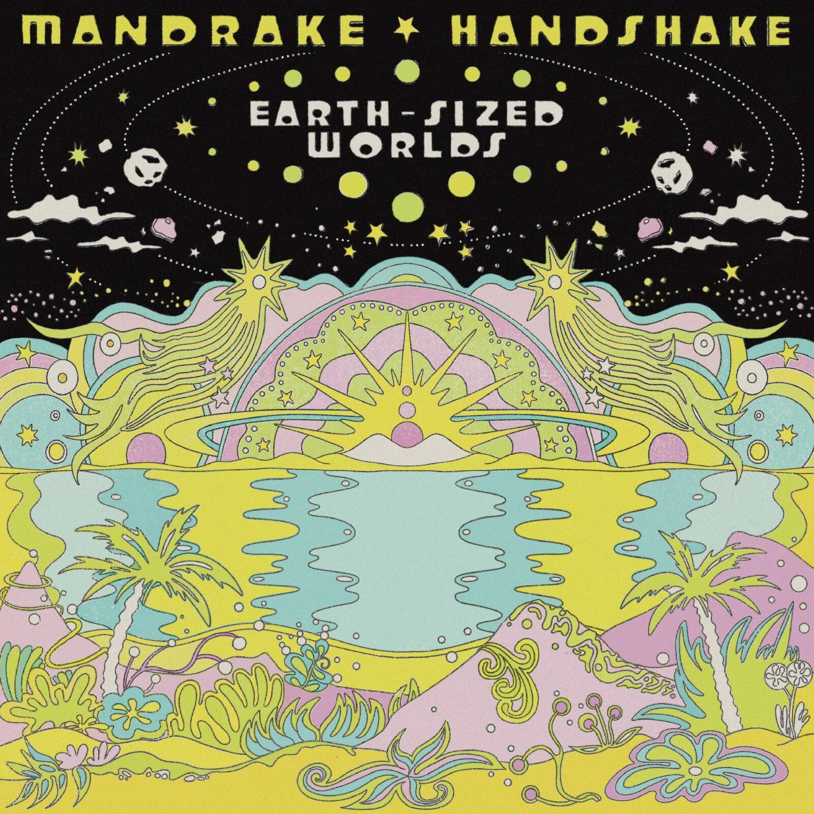 Mandrake Handshake - Earth-sized Worlds eco green double vinyl LP