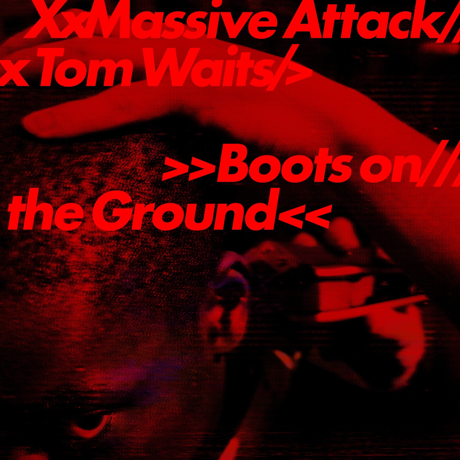 Massive Attack & Tom Waits - Boots on the Ground vinyl