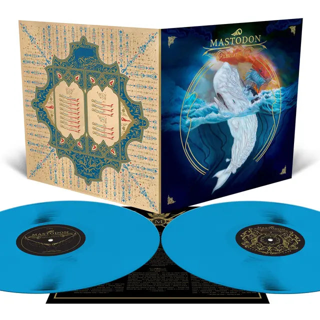 Mastodon - Leviathan - blue double vinyl album