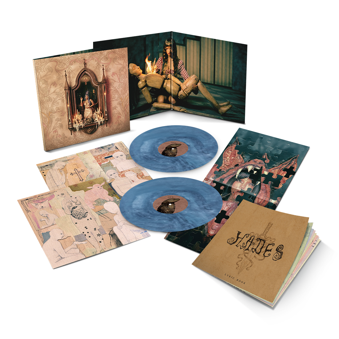 Melanie Martinez - Hades aqua blue double vinyl LP