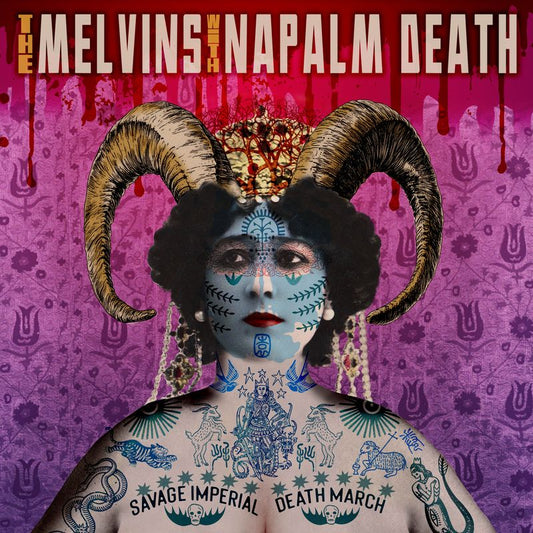 Melvins with Napalm Death - Savage Imperial Death March vinyl album
