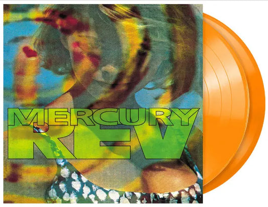 Mercury Rev - Yerself is Steam and Car Wash Hair orange double vinyl LP