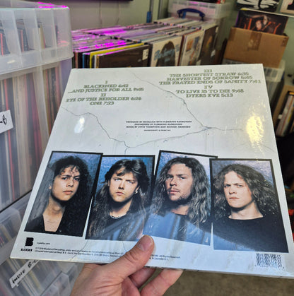 Metallica - And Justice for All vinyl double LP tracklist