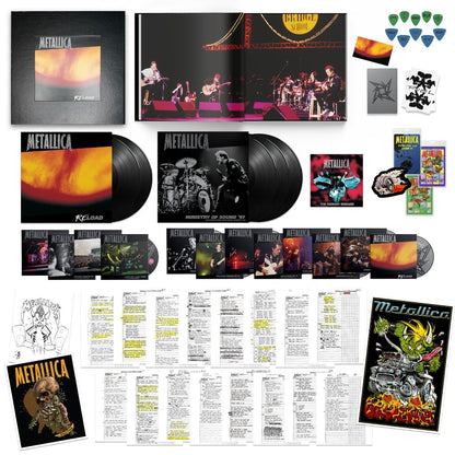 Metallica - ReLoad (Remastered) deluxe limited vinyl and CD boxset