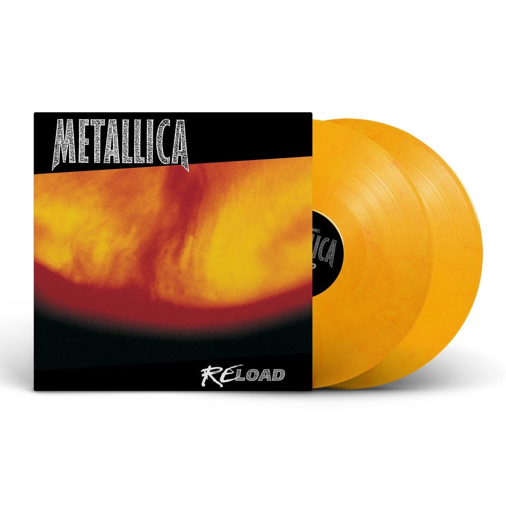 Metallica - ReLoad (Remastered) flaming fuel double vinyl LP