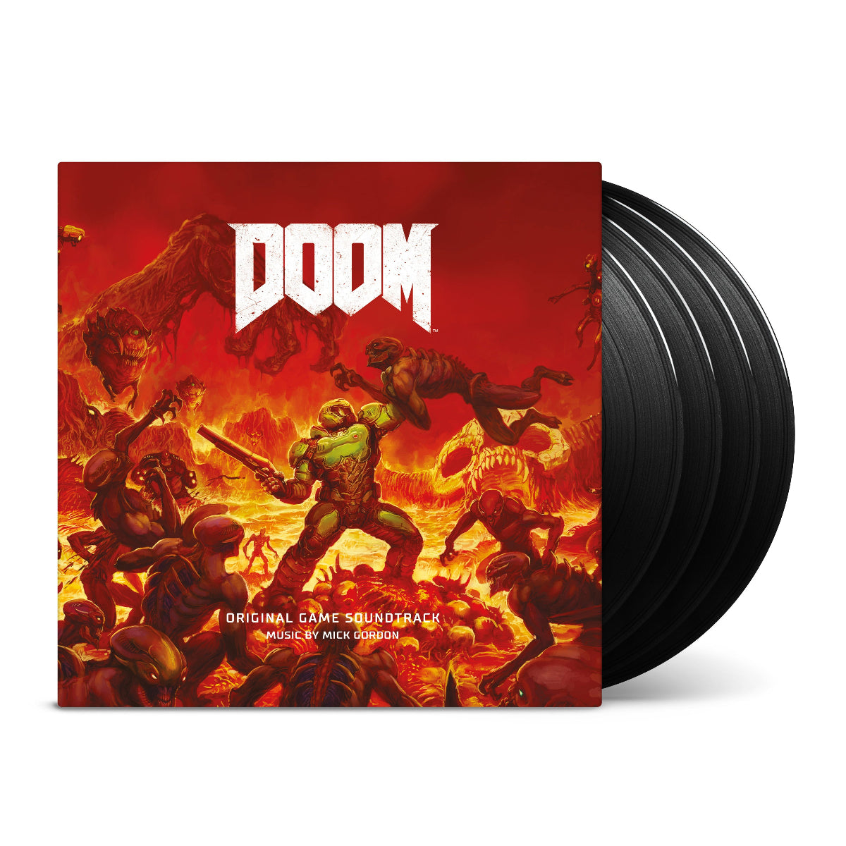 Mick Gordon - DOOM (Original soundtrack) - vinyl 4LP