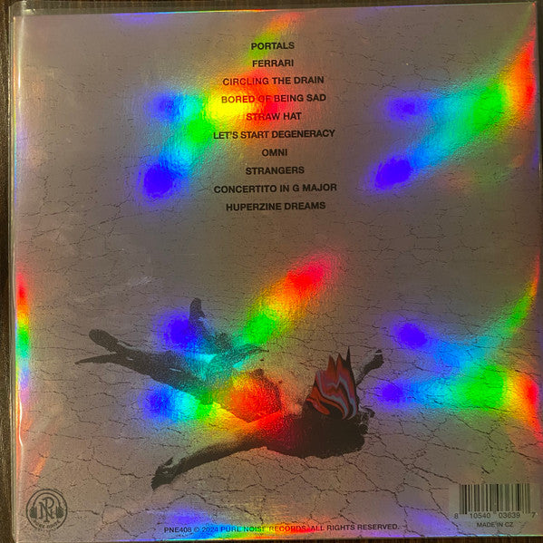 Microwave - Let's Start Degeneracy blue and purple splatter vinyl LP tracklist